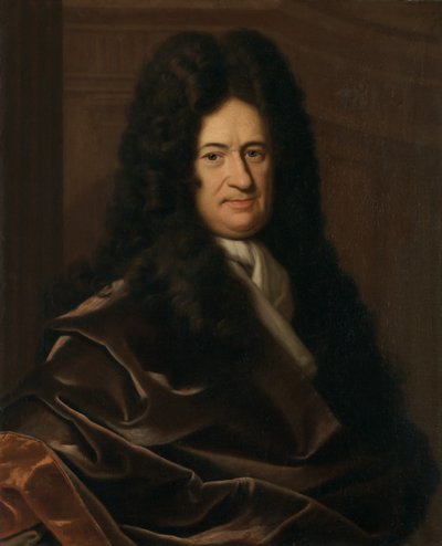 Porträt des Philosophen Gottfried Wilhelm Freiherr von Leibniz von Christoph Bernhard Francke